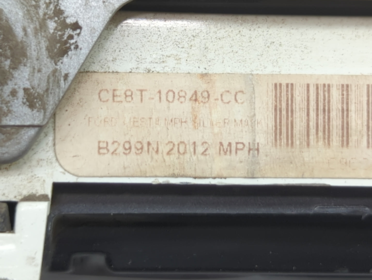 2012-2013 Ford Fiesta Instrument Cluster Speedometer Gauges P/N:CE8T-10849-CC DE8T-10849-CC, DE8T-10849-CB Fits Fits 2012 20