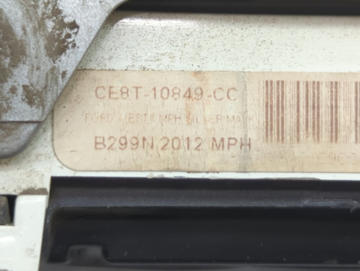 2012-2013 Ford Fiesta Instrument Cluster Speedometer Gauges P/N:CE8T-10849-CC DE8T-10849-CC, DE8T-10849-CB Fits Fits 2012 20