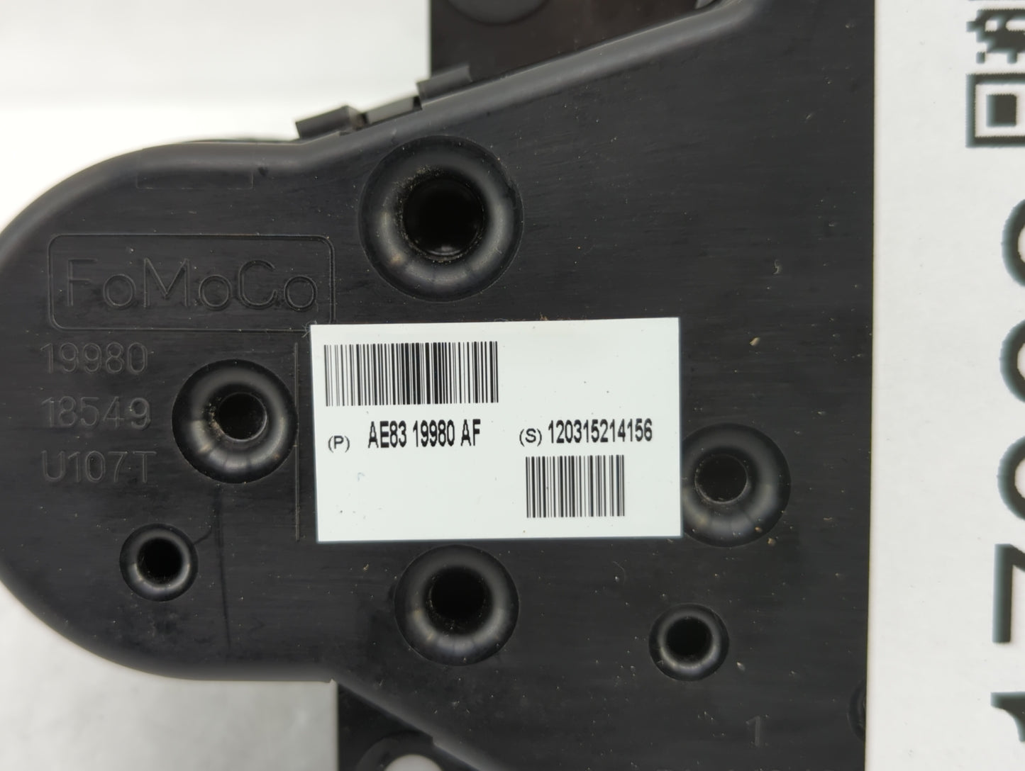 2011-2013 Ford Fiesta Climate Control Module Temperature AC/Heater Replacement P/N:AE83-19980-AE AE83-19980-AF Fits OEM Used