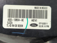 2011-2013 Ford Fiesta Tail Light Assembly Passenger Right OEM P/N:AE83-13B505-AC Fits Fits 2011 2012 2013 OEM Used Auto Part