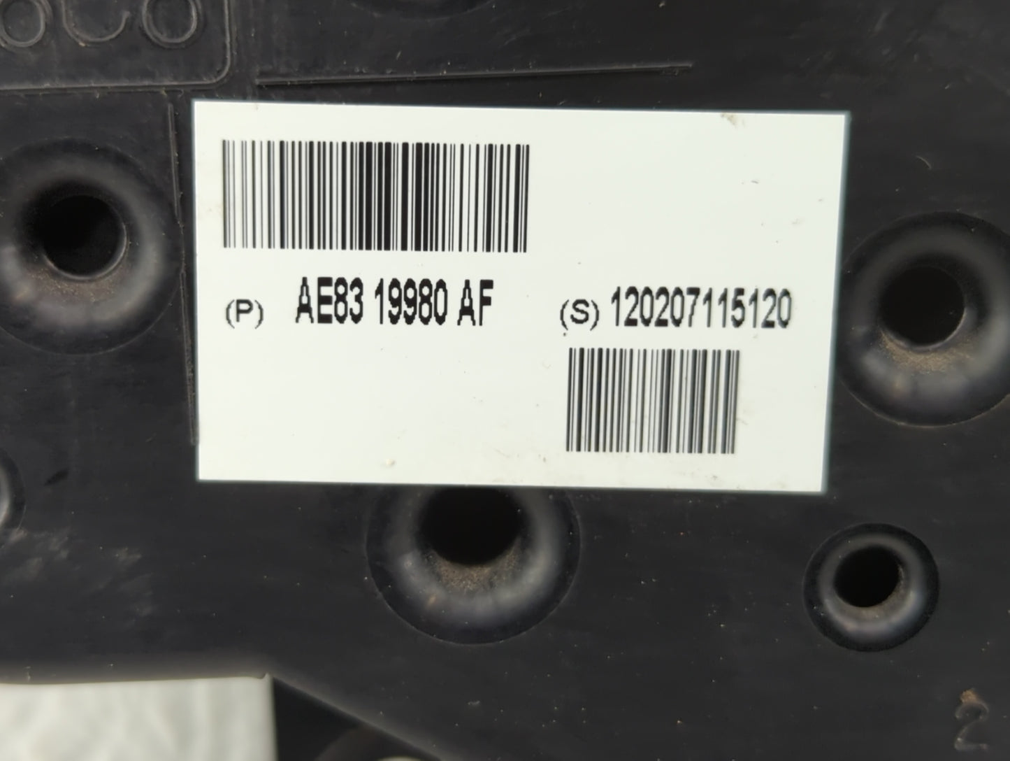 2011-2013 Ford Fiesta Climate Control Module Temperature AC/Heater Replacement P/N:AE83 19980 AF AE83 19980 AE Fits OEM Used