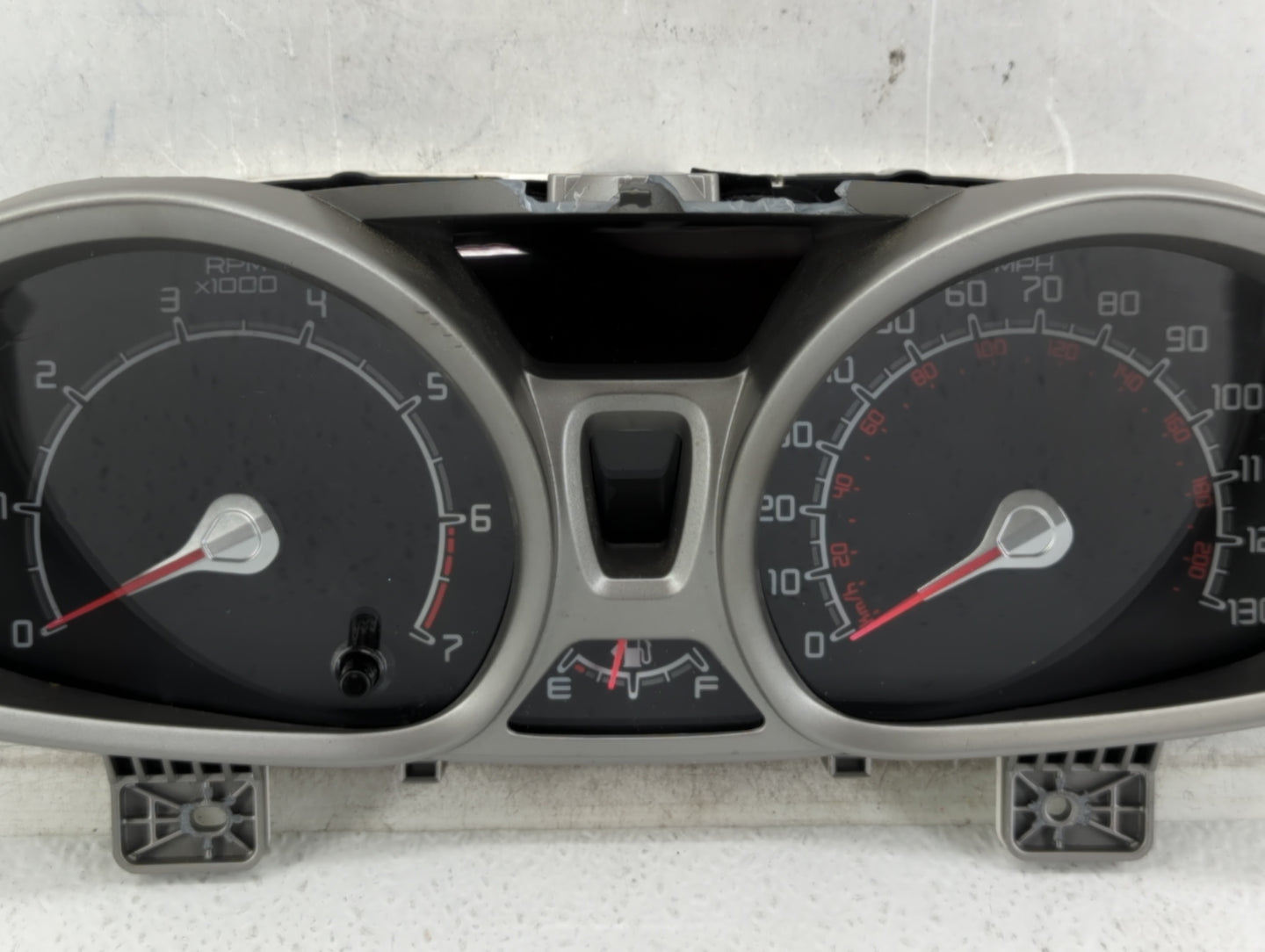 2012-2013 Ford Fiesta Instrument Cluster Speedometer Gauges P/N:CE8T-10849-CC Fits Fits 2012 2013 OEM Used Auto Parts - Oemu
