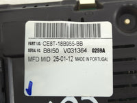 2012-2012 Ford Fiesta Am Fm Cd Player Radio Receiver - Oemusedautoparts1.com
