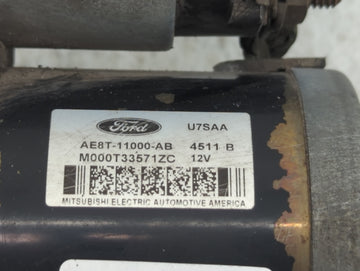 2011-2019 Ford Fiesta Car Starter Motor Solenoid OEM P/N:AE8T-11000-AB Fits Fits 2011 2012 2013 2014 2015 2016 2017 2018 2019 OEM Used Auto Parts