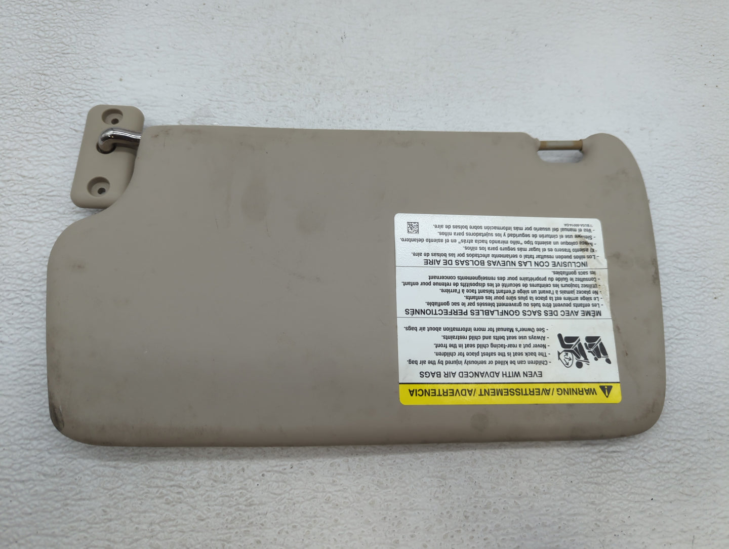 2011-2019 Ford Fiesta Sun Visor Shade Replacement Passenger Right Mirror Fits Fits 2011 2012 2013 2014 2015 2016 2017 2018 2