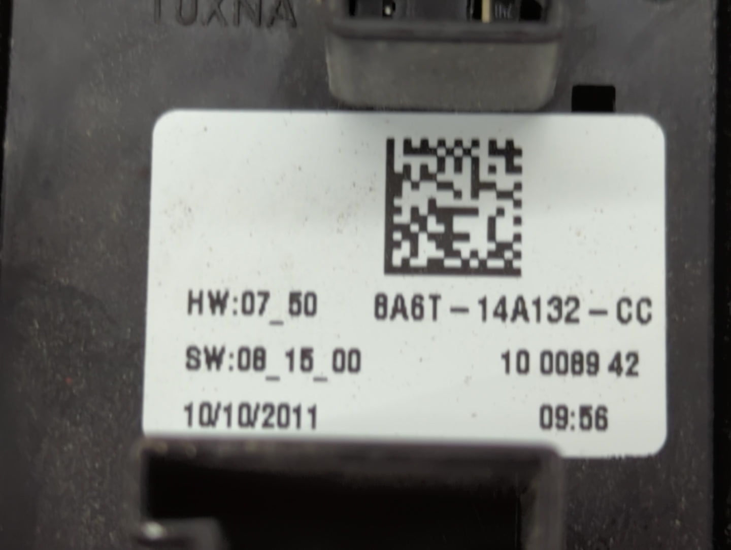 2011-2013 Ford Fiesta Master Power Window Switch Replacement Driver Side Left P/N:8A6T-14A132-CC Fits OEM Used Auto Parts - 