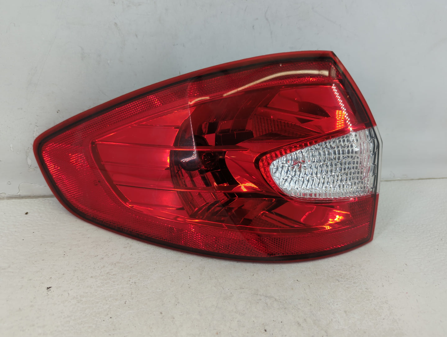 2011-2013 Ford Fiesta Tail Light Assembly Driver Left OEM P/N:AE83-13B505-AC Fits Fits 2011 2012 2013 OEM Used Auto Parts - 