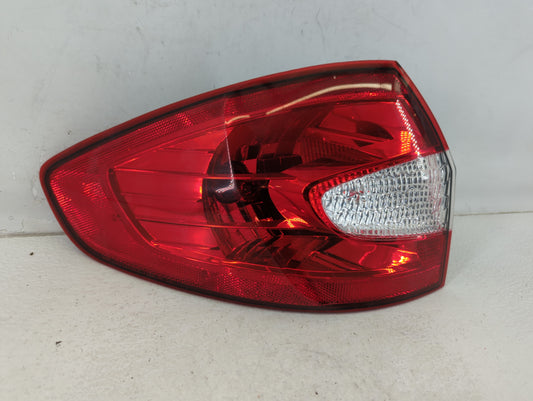 2011-2013 Ford Fiesta Tail Light Assembly Driver Left OEM P/N:AE83-13B505-AC Fits Fits 2011 2012 2013 OEM Used Auto Parts - 