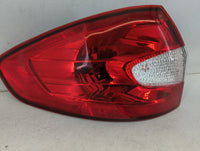 2011-2013 Ford Fiesta Tail Light Assembly Driver Left OEM P/N:AE83-13B505-AC Fits Fits 2011 2012 2013 OEM Used Auto Parts - 