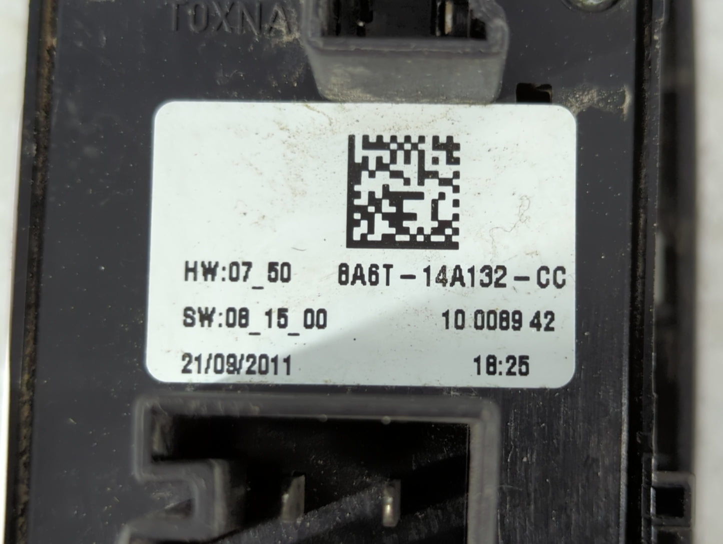 2011-2013 Ford Fiesta Master Power Window Switch Replacement Driver Side Left P/N:BA6T-14A132-CC Fits Fits 2011 2012 2013 OE