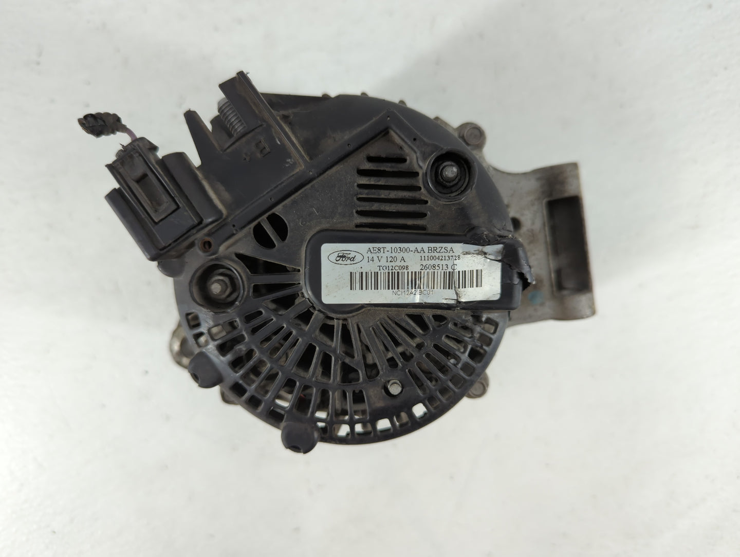 2011-2019 Ford Fiesta Alternator Replacement Generator Charging Assembly Engine OEM P/N:AE8T-10300-AA Fits OEM Used Auto Par