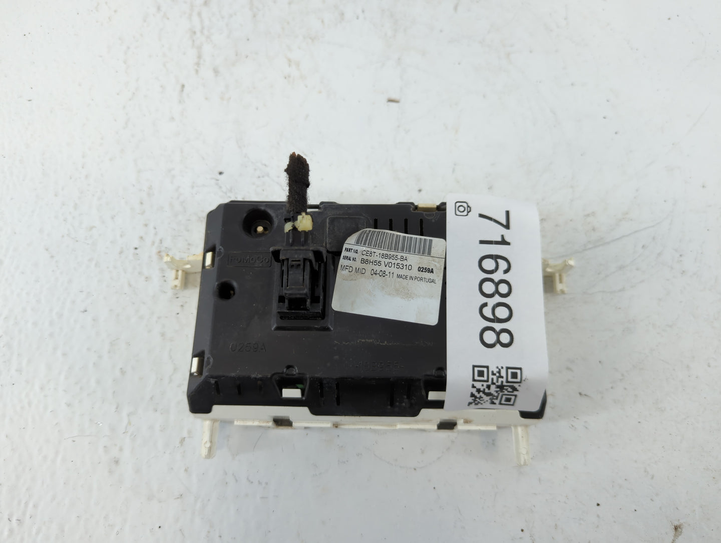 2012-2012 Ford Fiesta Am Fm Cd Player Radio Receiver - Oemusedautoparts1.com