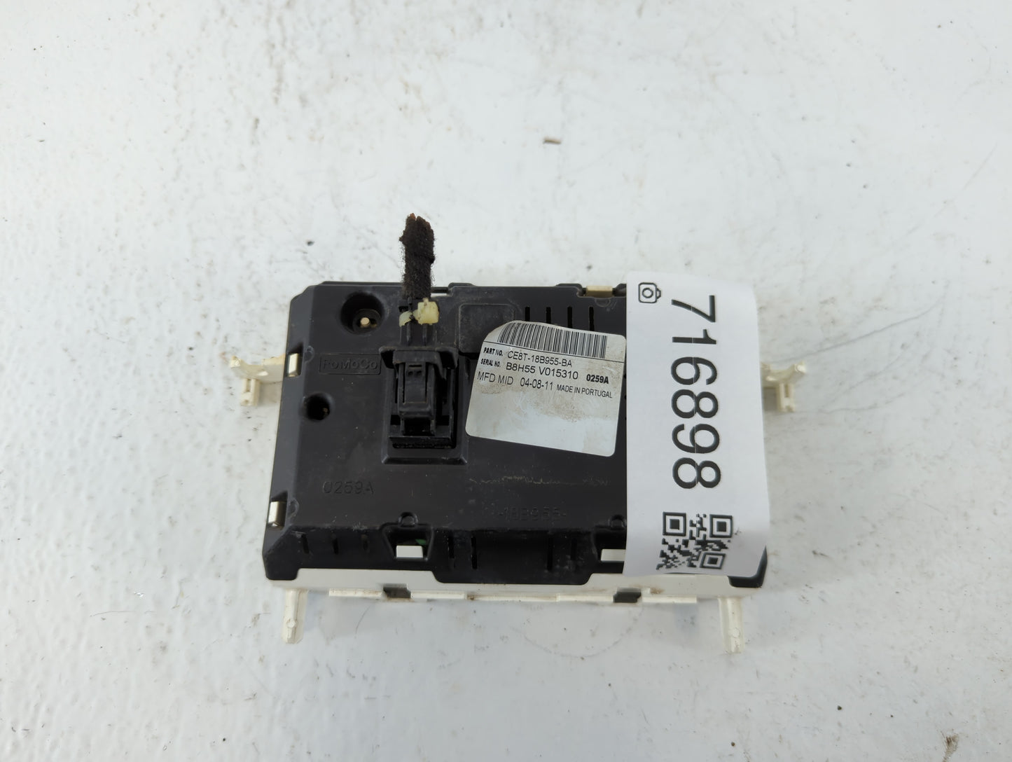 2012-2012 Ford Fiesta Am Fm Cd Player Radio Receiver - Oemusedautoparts1.com