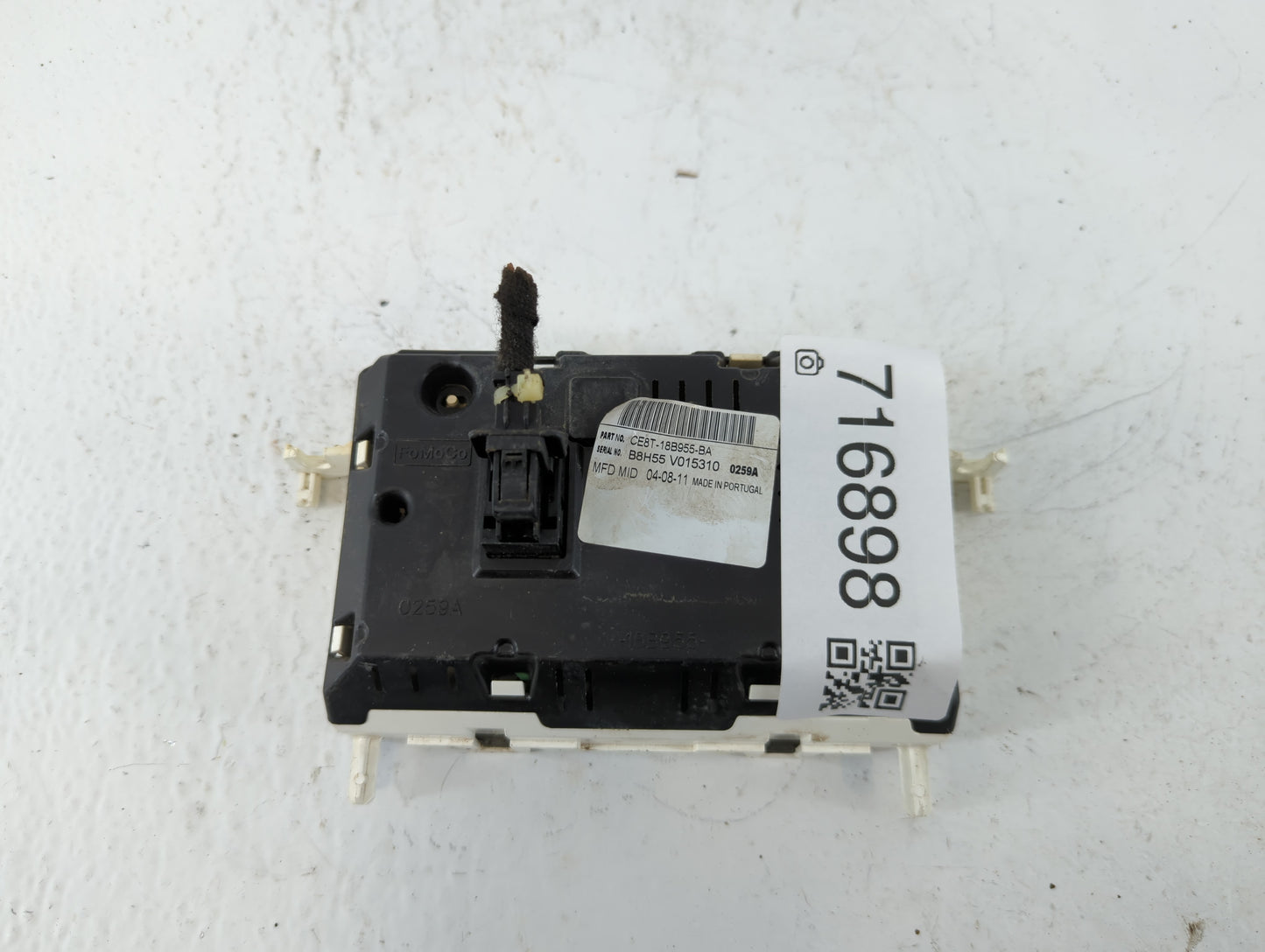 2012-2012 Ford Fiesta Am Fm Cd Player Radio Receiver - Oemusedautoparts1.com