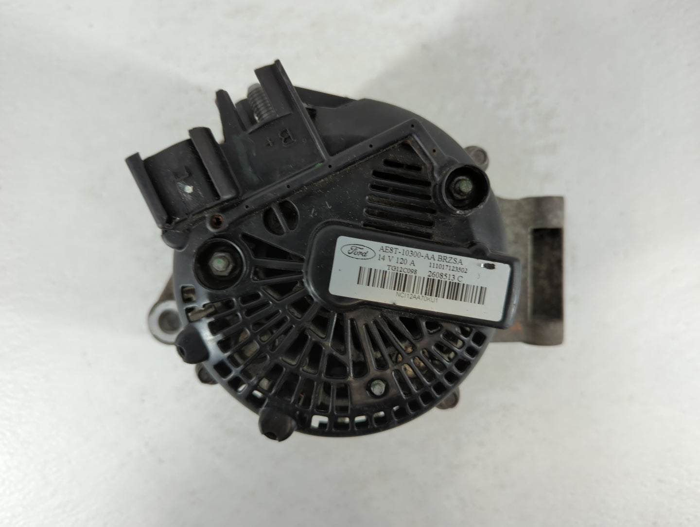 2011-2019 Ford Fiesta Alternator Replacement Generator Charging Assembly Engine OEM P/N:2608513 C AE8T-10300-AA Fits OEM Use