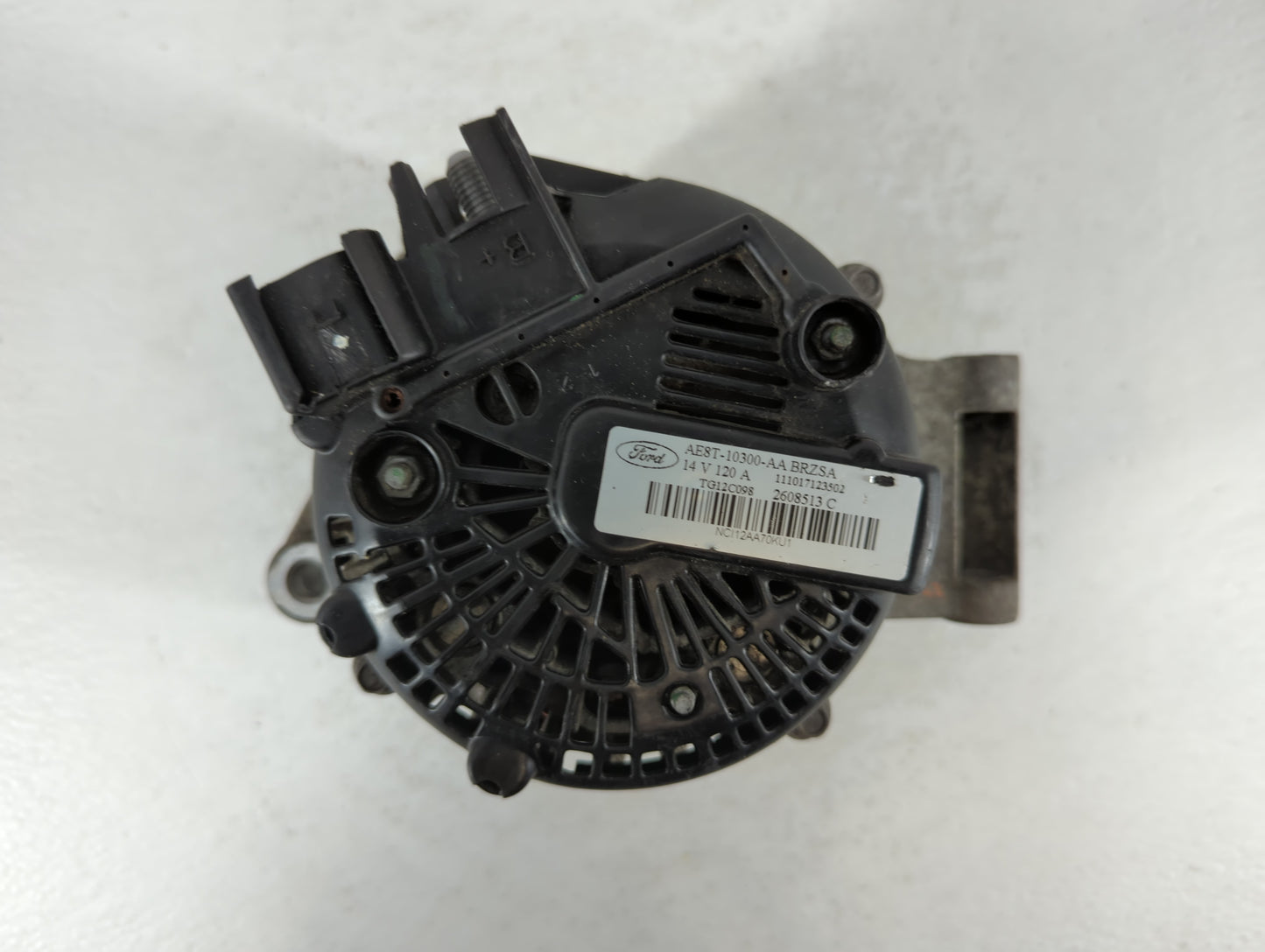 2011-2019 Ford Fiesta Alternator Replacement Generator Charging Assembly Engine OEM P/N:2608513 C AE8T-10300-AA Fits OEM Use