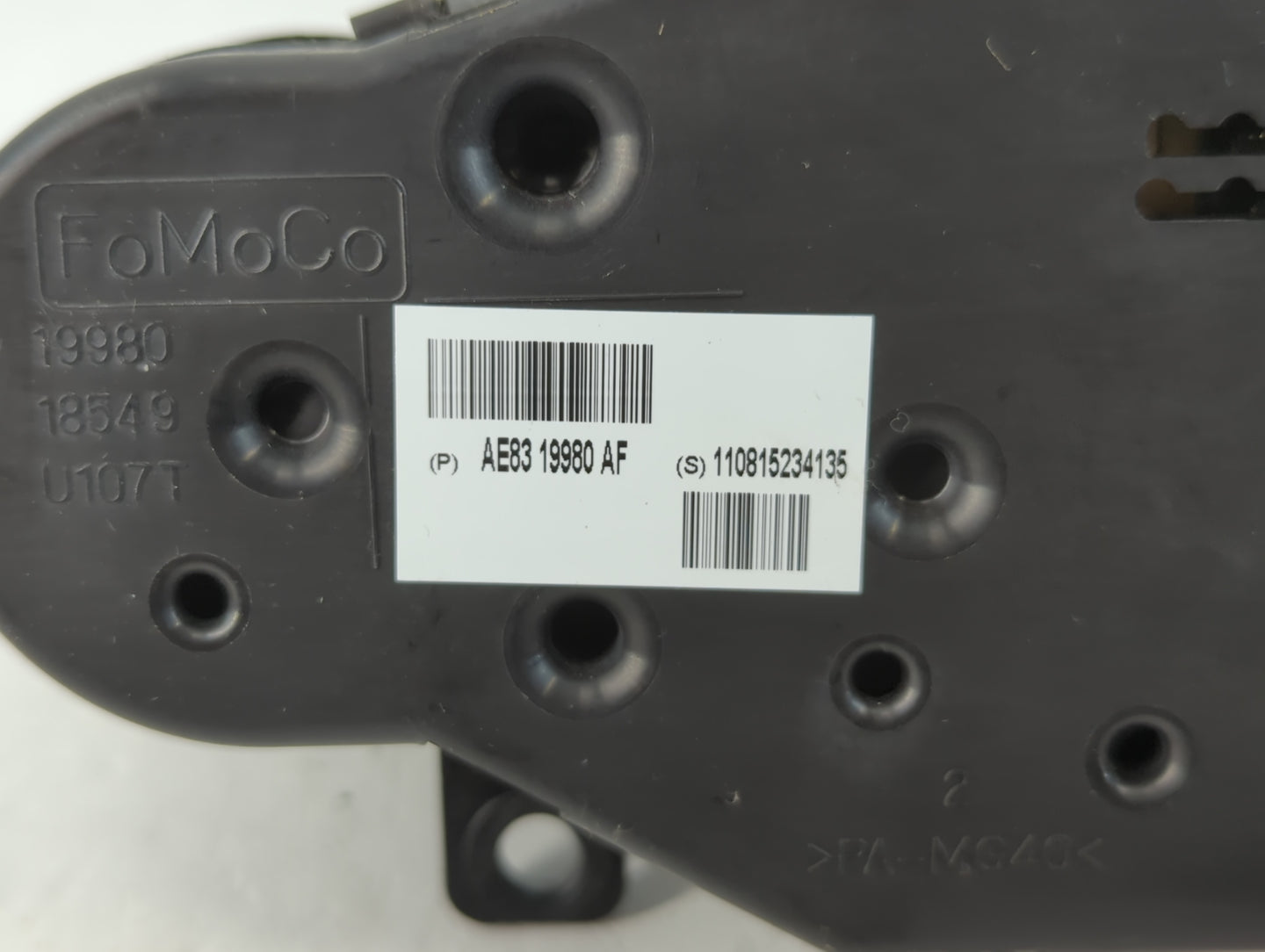 2011-2013 Ford Fiesta Climate Control Module Temperature AC/Heater Replacement P/N:AE83 19980 AF Fits Fits 2011 2012 2013 OE