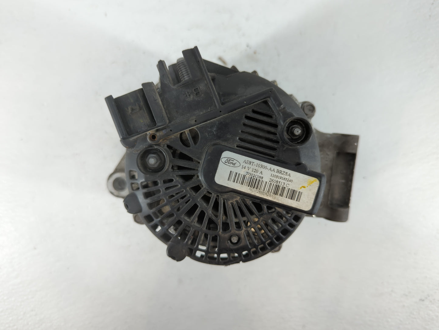 2011-2019 Ford Fiesta Alternator Replacement Generator Charging Assembly Engine OEM P/N:AE8T-10300-AA Fits OEM Used Auto Par