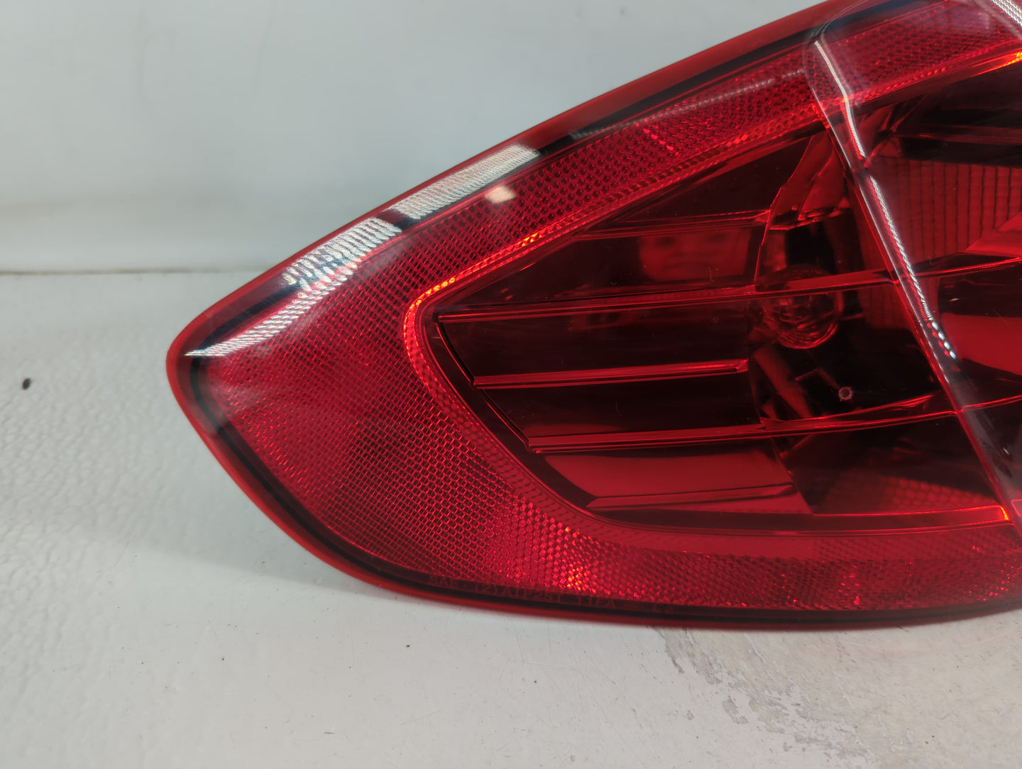 2011-2013 Ford Fiesta Tail Light Assembly Driver Left OEM P/N:AE83-13B505-AC Fits Fits 2011 2012 2013 OEM Used Auto Parts - 