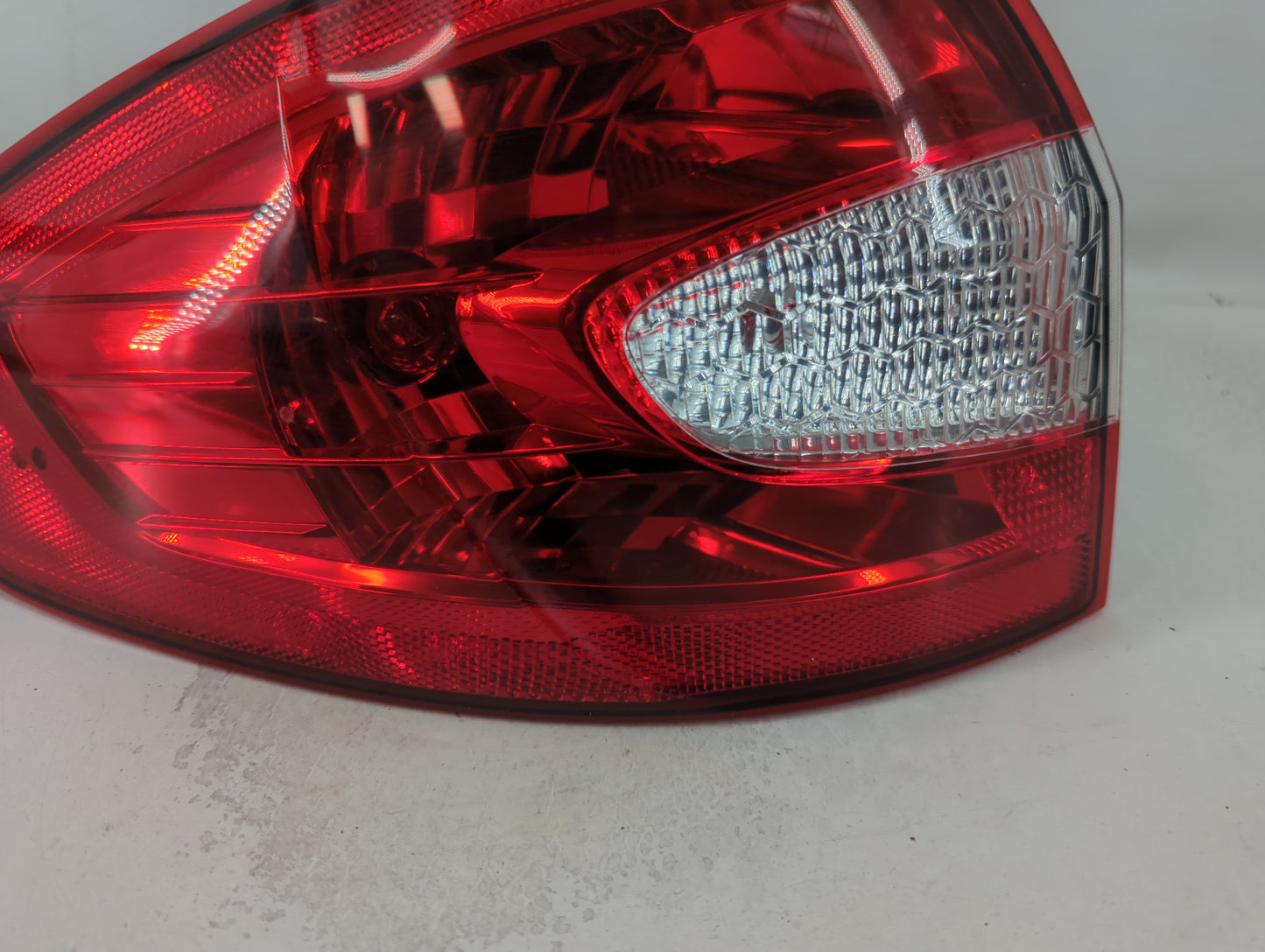 2011-2013 Ford Fiesta Tail Light Assembly Driver Left OEM P/N:AE83-13B505-AC Fits Fits 2011 2012 2013 OEM Used Auto Parts - 