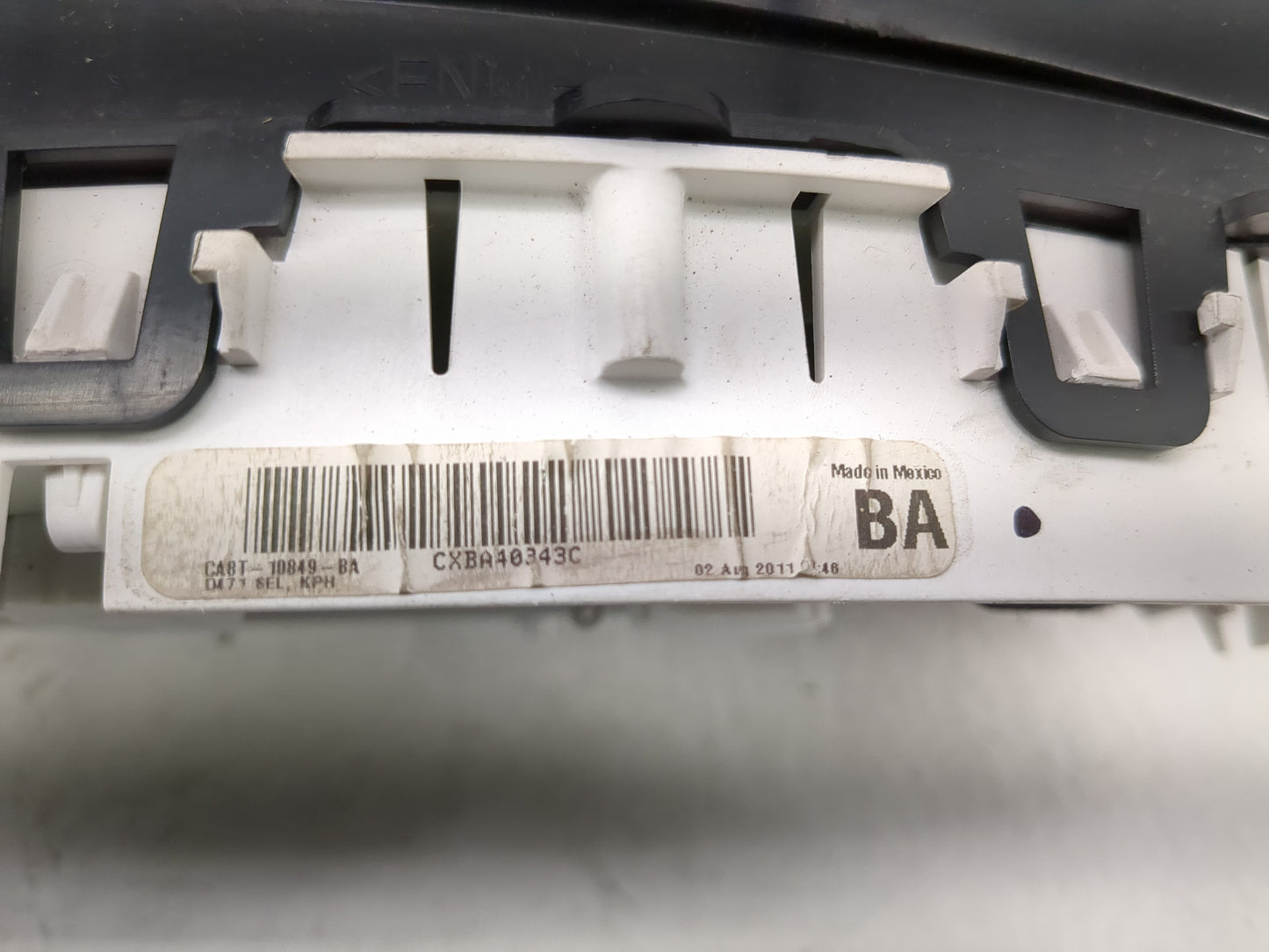 2012 Ford Flex Instrument Cluster Speedometer Gauges P/N:CXBA40343C CA8T-10849-BA Fits OEM Used Auto Parts - Oemusedautopart