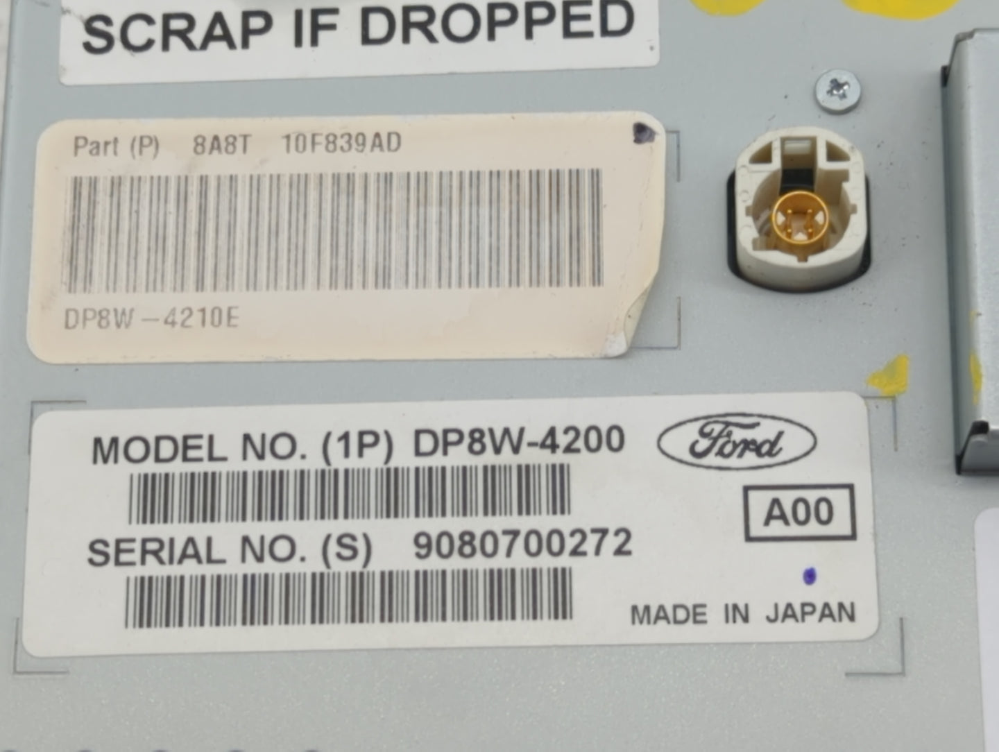 2009-2012 Ford Flex Information Display Screen - Oemusedautoparts1.com