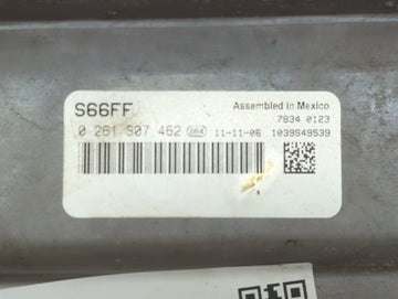 2012 Ford Flex PCM Engine Control Computer ECU ECM PCU OEM P/N:0 261 S07 462 S66FF, AA5A-12A650-AKA Fits OEM Used Auto Parts