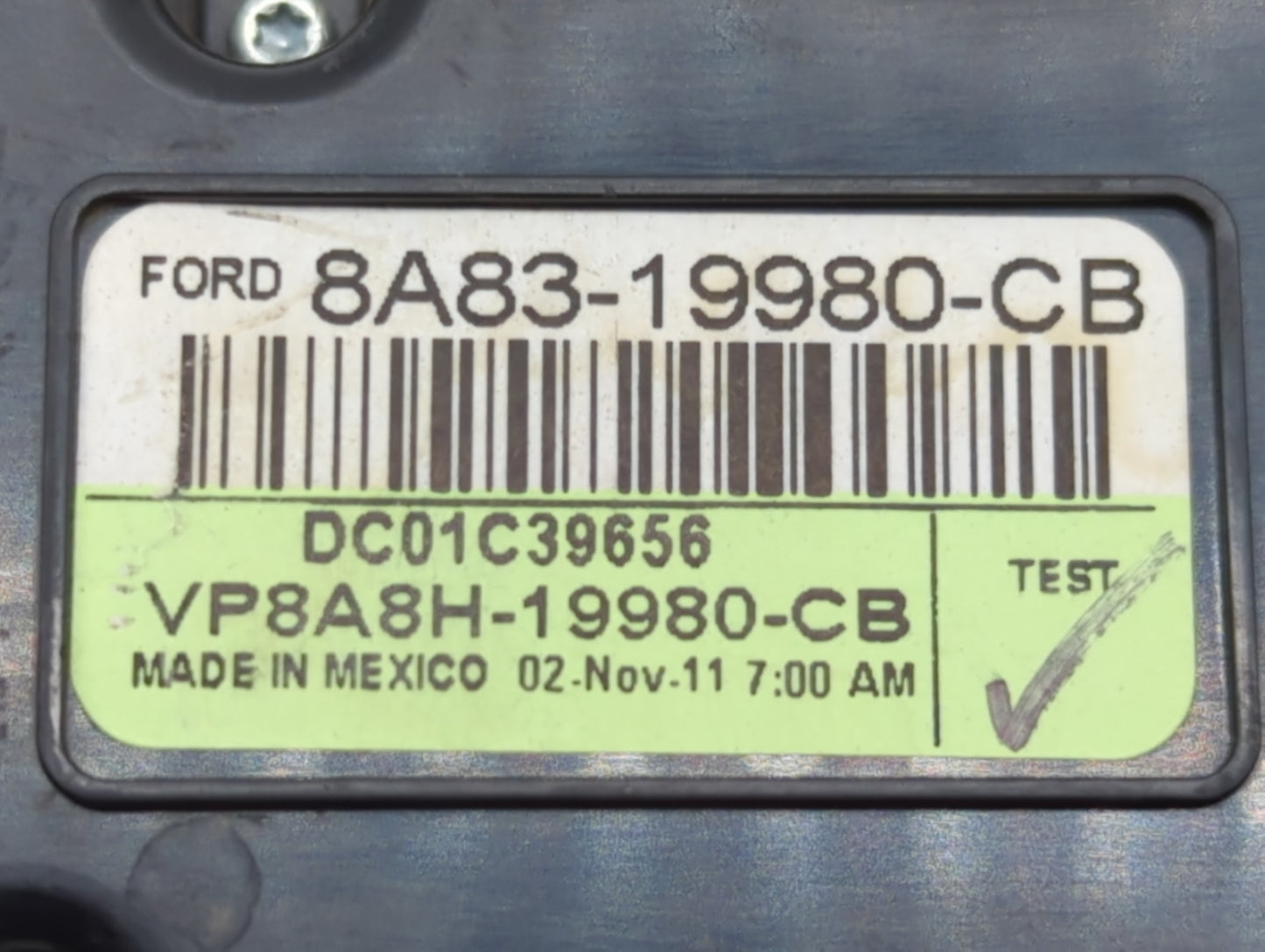 2009-2012 Ford Flex Climate Control Module Temperature AC/Heater Replacement P/N:8A83-19980-CB Fits Fits 2009 2010 2011 2012