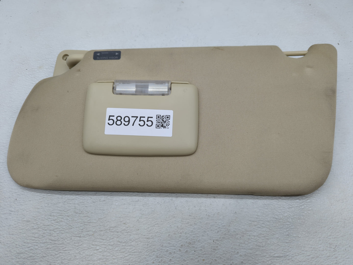 2009-2012 Ford Flex Sun Visor Shade Replacement Driver Left Mirror Fits Fits 2009 2010 2011 2012 OEM Used Auto Parts - Oemus