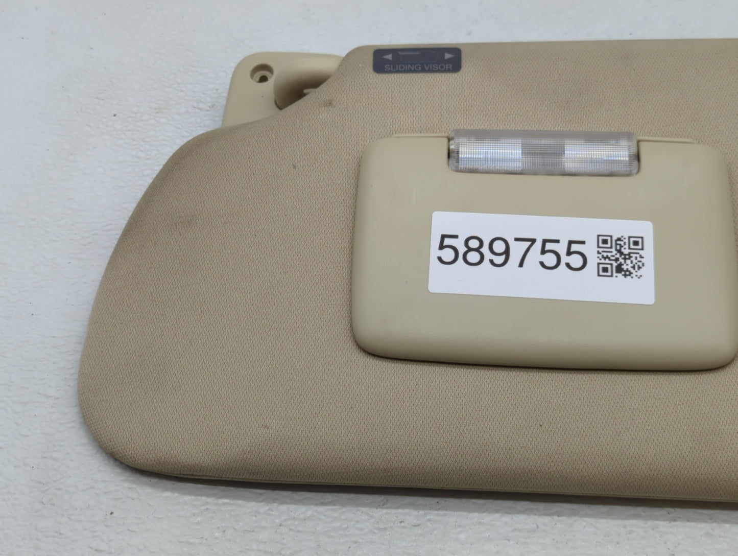 2009-2012 Ford Flex Sun Visor Shade Replacement Driver Left Mirror Fits Fits 2009 2010 2011 2012 OEM Used Auto Parts - Oemus