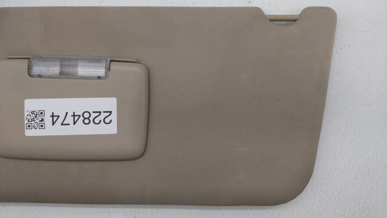 2012 Ford Flex Sun Visor Shade Replacement Driver Left Mirror Fits Fits 2009 2010 2011 OEM Used Auto Parts - Oemusedautopart