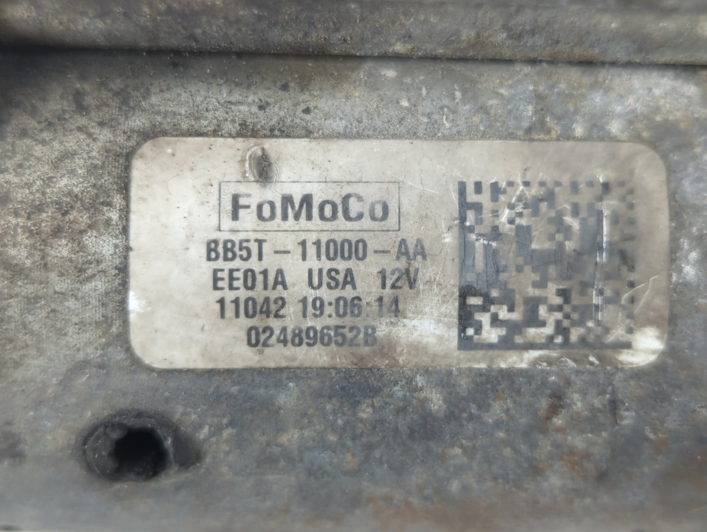 2003-2012 Ford Focus Car Starter Motor Solenoid OEM P/N:BB5T-11000-AA Fits OEM Used Auto Parts - Oemusedautoparts1.com