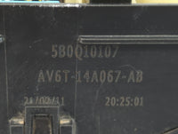 2012-2014 Ford Focus Fusebox Fuse Box Panel Relay Module P/N:AV6T-14A067-AB Fits Fits 2012 2013 2014 OEM Used Auto Parts - O