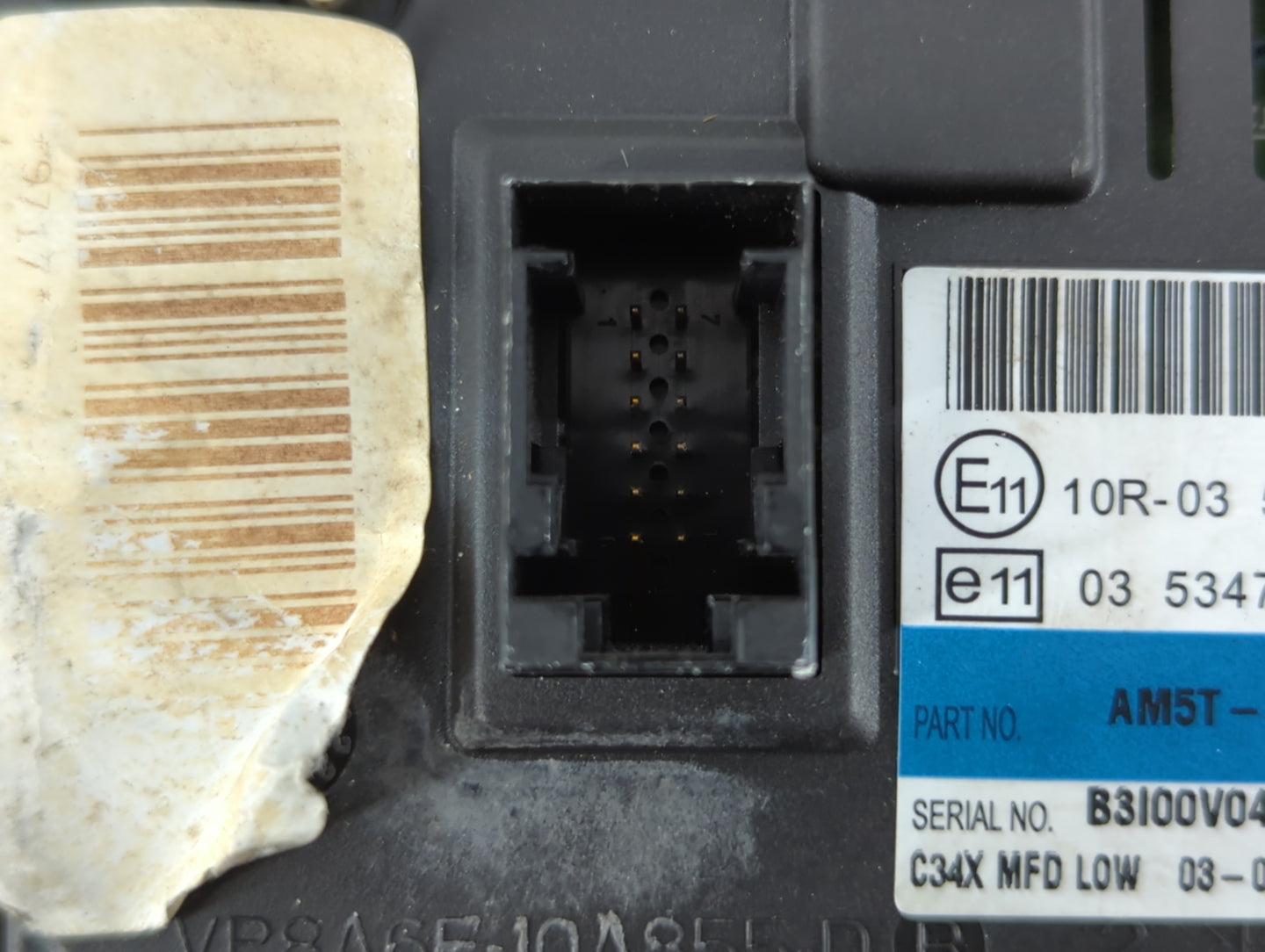 2012-2013 Ford Focus Radio AM FM Cd Player Receiver Replacement P/N:AM5T-18B955-AF Fits OEM Used Auto Parts - Oemusedautopar