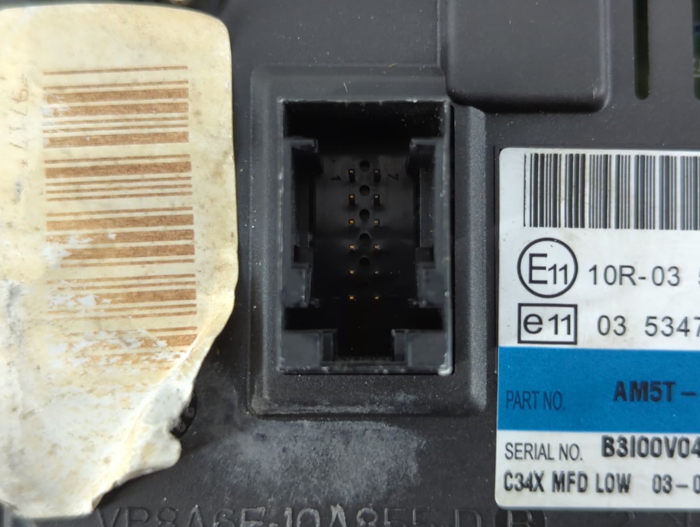 2012-2013 Ford Focus Radio AM FM Cd Player Receiver Replacement P/N:AM5T-18B955-AF Fits OEM Used Auto Parts - Oemusedautopar