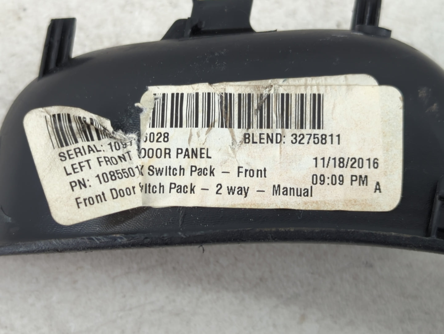 2012-2018 Ford Focus Master Power Window Switch Replacement Driver Side Left P/N:1085501X Fits OEM Used Auto Parts - Oemused