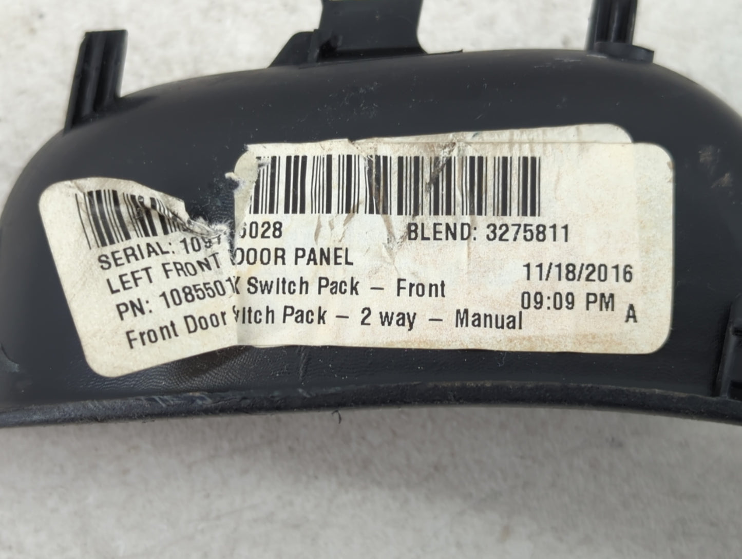 2012-2018 Ford Focus Master Power Window Switch Replacement Driver Side Left P/N:1085501X Fits OEM Used Auto Parts - Oemused