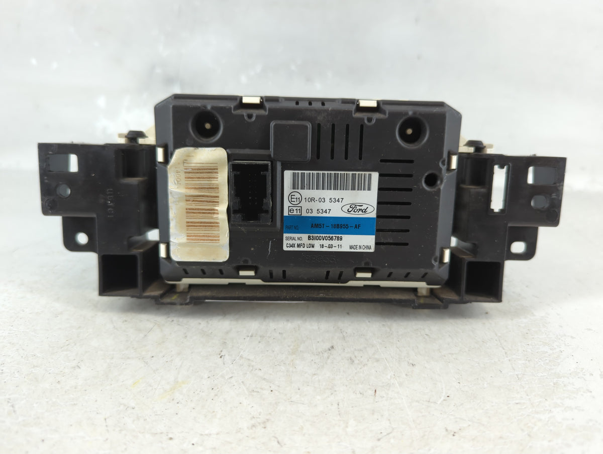 2012-2014 Ford Focus Information Radio Display Screen 1079173 - Oemusedautoparts1.com