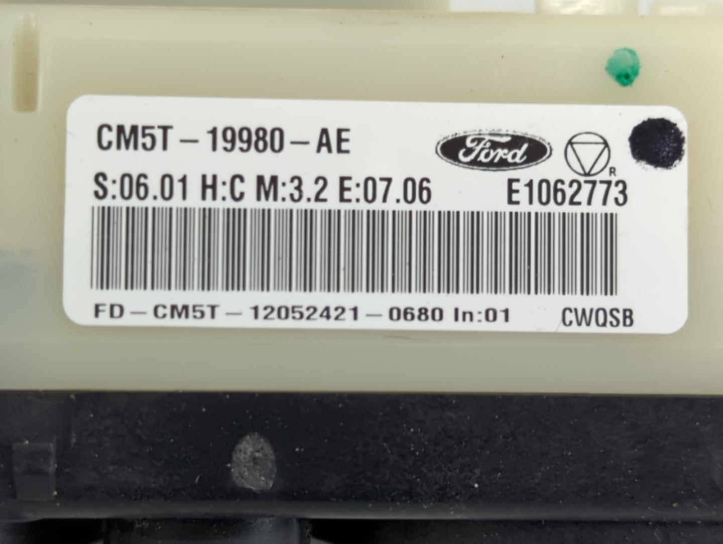 2012 Ford Focus Climate Control Module Temperature AC/Heater Replacement P/N:E1062773 CM5T-19980-AE Fits OEM Used Auto Parts