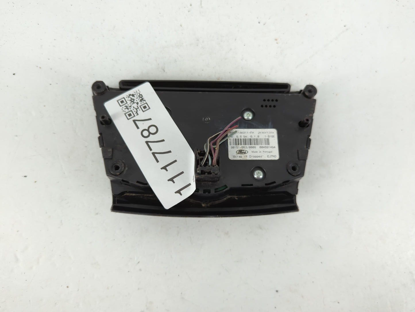 2012-2018 Ford Focus Radio AM FM Cd Player Receiver Replacement P/N:90151-553 Fits Fits 2012 2013 2014 2015 2016 2017 2018 O