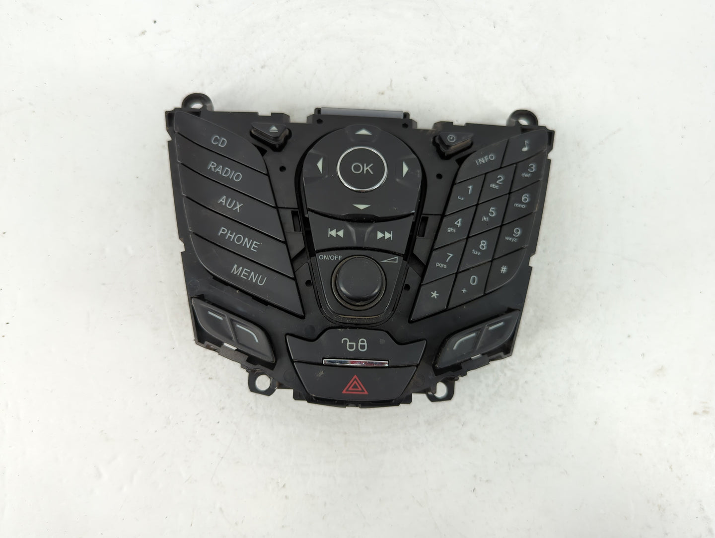 2012-2013 Ford Focus Radio AM FM Cd Player Receiver Replacement P/N:CM5T-18K811 AC Fits Fits 2012 2013 OEM Used Auto Parts -