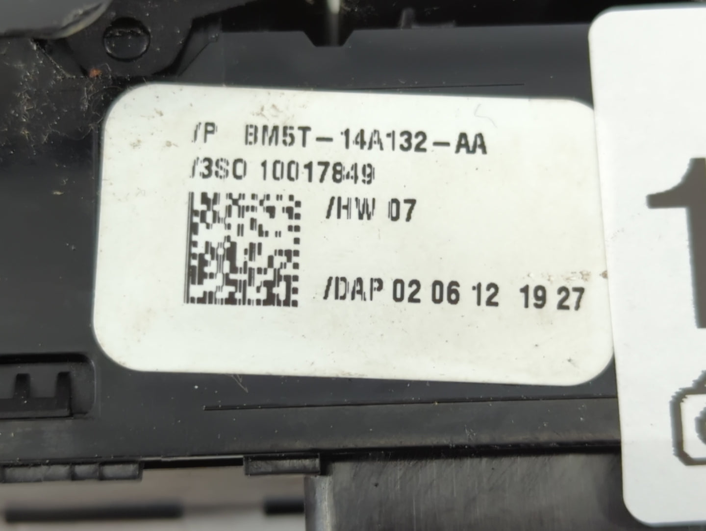 2012-2018 Ford Focus Master Power Window Switch Replacement Driver Side Left P/N:BM5T-14A132-AA Fits OEM Used Auto Parts - O