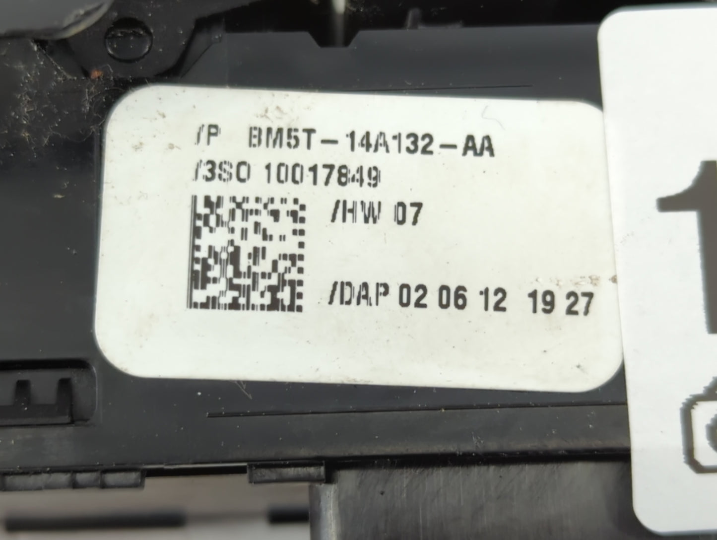 2012-2018 Ford Focus Master Power Window Switch Replacement Driver Side Left P/N:BM5T-14A132-AA Fits OEM Used Auto Parts - O