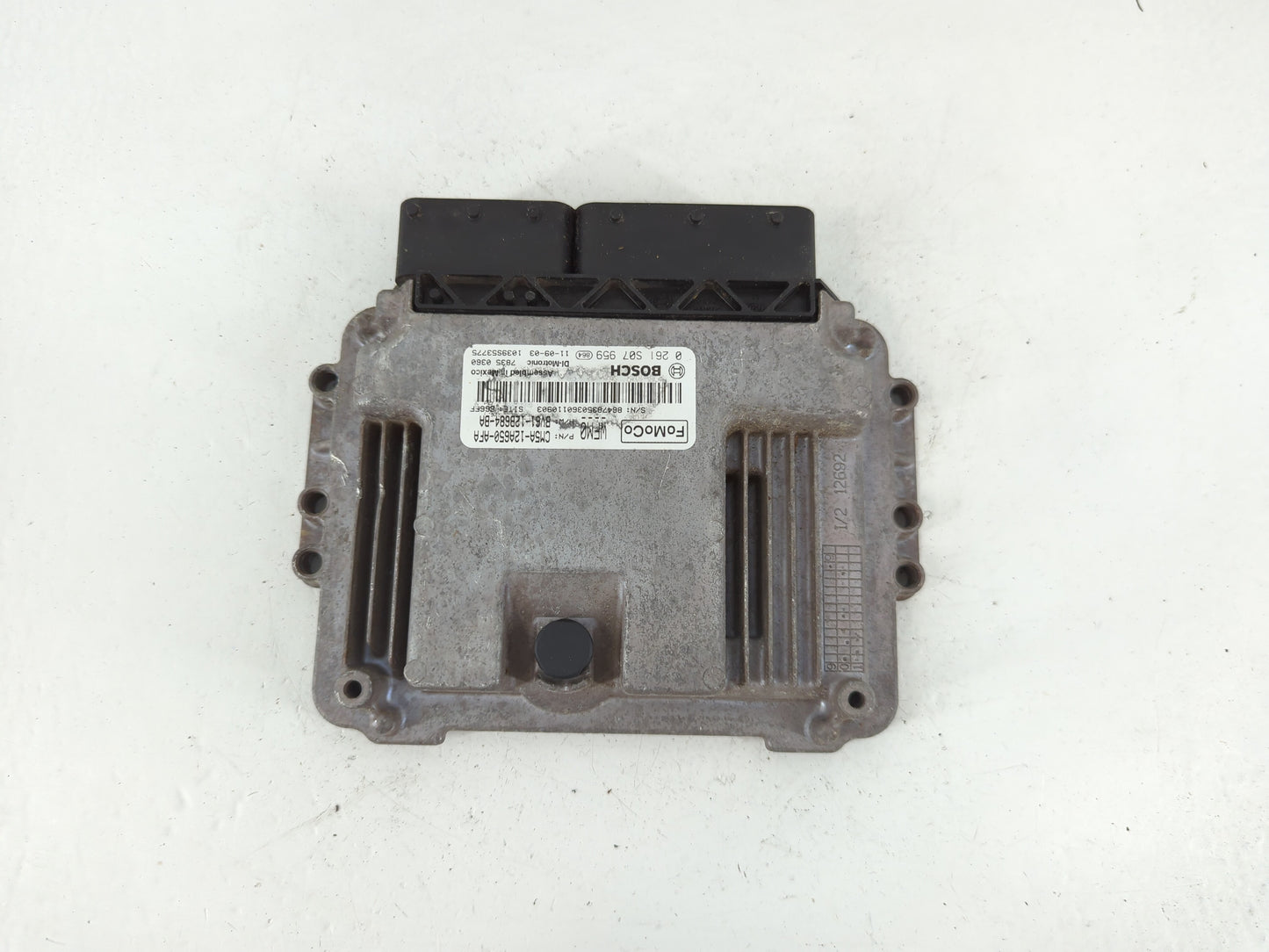 2012-2013 Ford Focus PCM Engine Control Computer ECU ECM PCU OEM P/N:CM5A-12A650-AFA Fits Fits 2012 2013 OEM Used Auto Parts