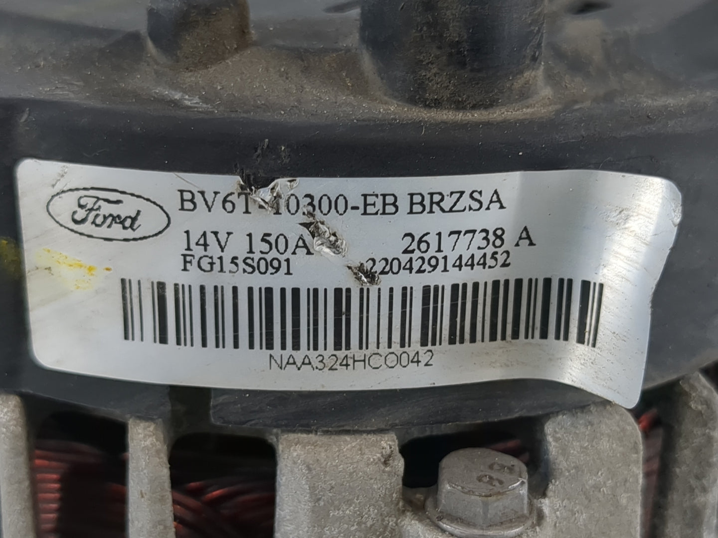 2012-2018 Ford Focus Alternator Replacement Generator Charging Assembly Engine OEM P/N:BV6T-10300-EB BV6T-10300-EA Fits OEM 