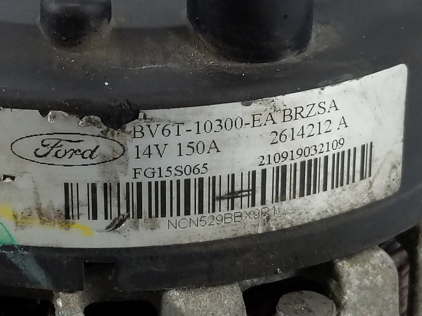 2012-2018 Ford Focus Alternator Replacement Generator Charging Assembly Engine OEM P/N:BV6T-10300-EA Fits OEM Used Auto Part