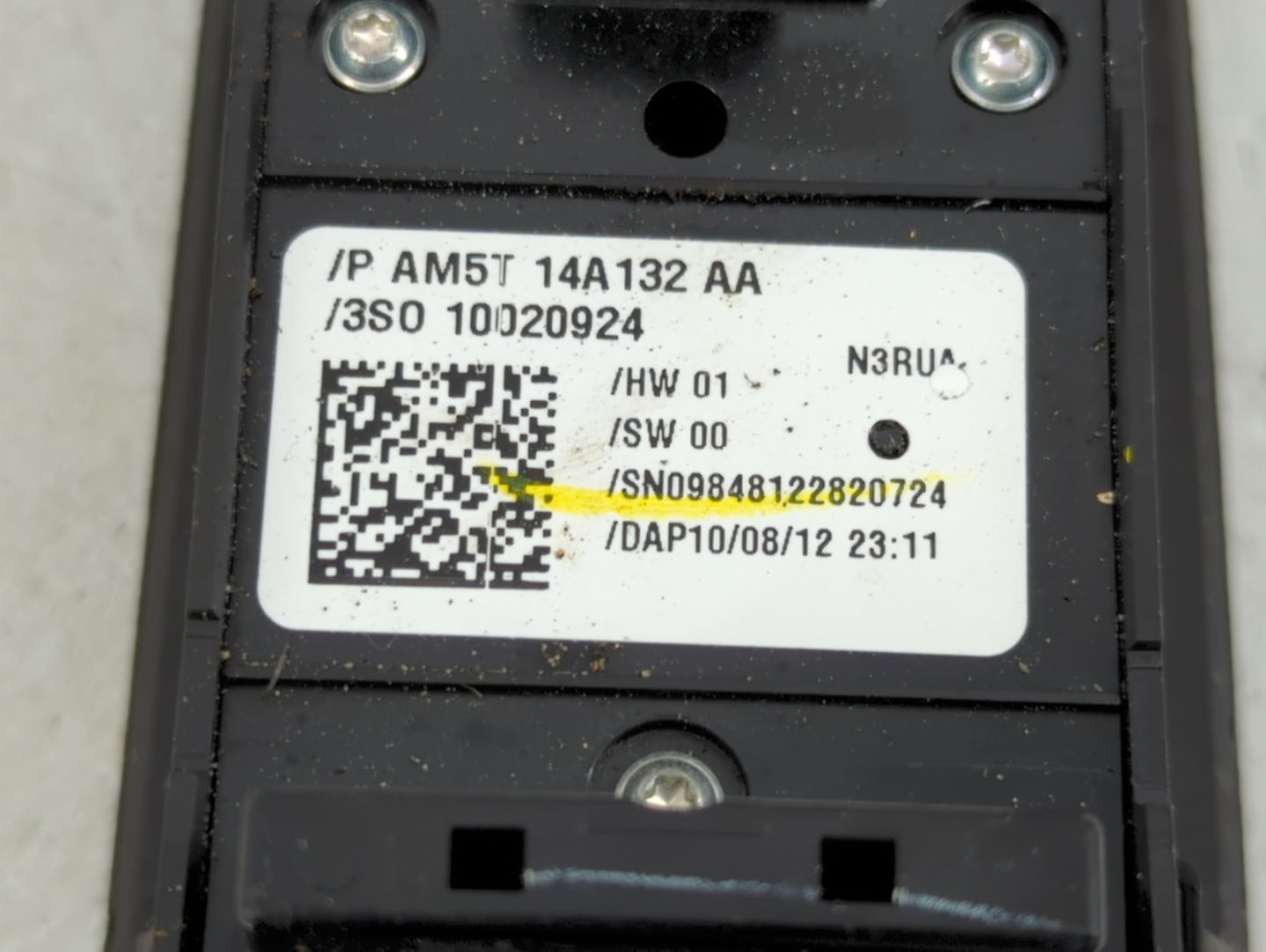 2012-2018 Ford Focus Master Power Window Switch Replacement Driver Side Left P/N:P AM5T 14A132 AA Fits OEM Used Auto Parts -