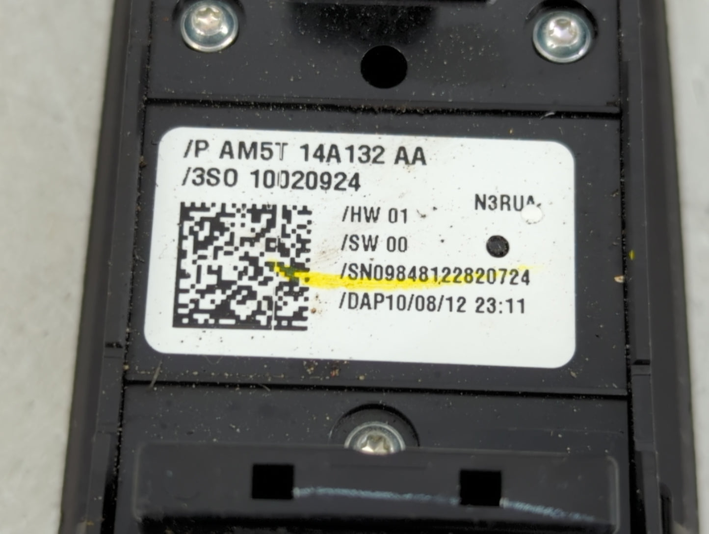 2012-2018 Ford Focus Master Power Window Switch Replacement Driver Side Left P/N:P AM5T 14A132 AA Fits OEM Used Auto Parts -