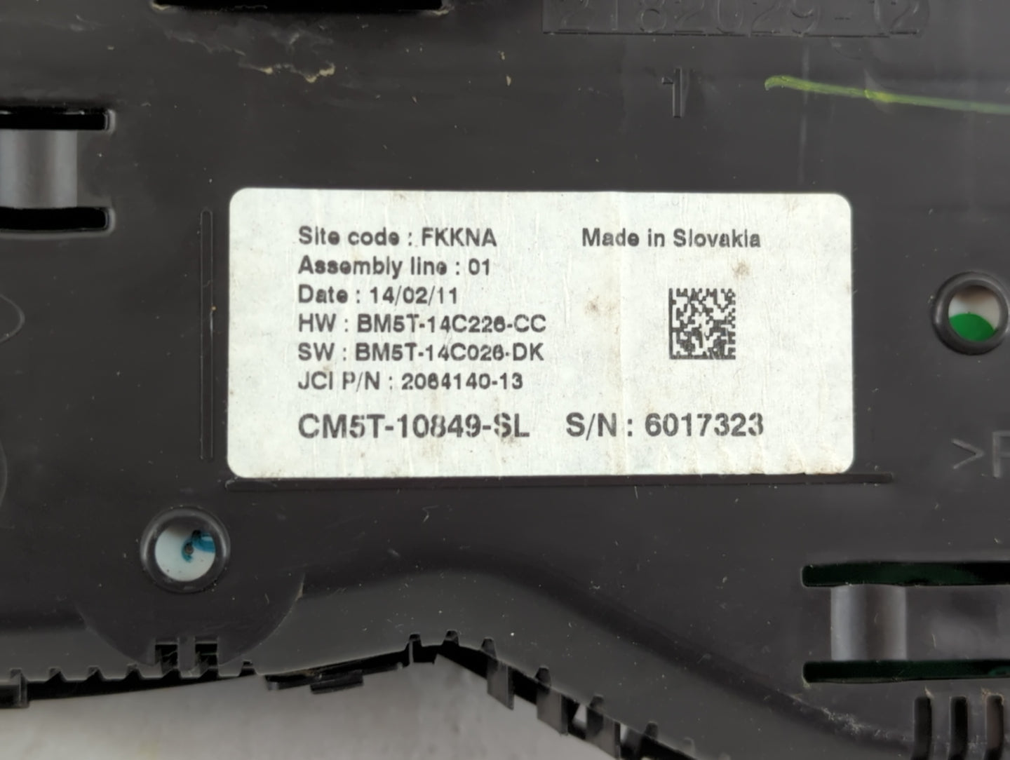 2012 Ford Focus Instrument Cluster Speedometer Gauges P/N:CM5T-10849-SL Miles: Fits OEM Used Auto Parts - Oemusedautoparts1.