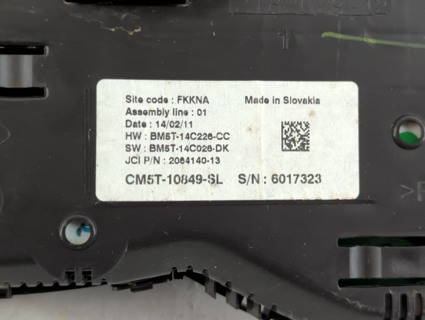 2012 Ford Focus Instrument Cluster Speedometer Gauges P/N:CM5T-10849-SL Miles: Fits OEM Used Auto Parts - Oemusedautoparts1.